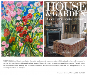 Petra Feber House & Garden UK, February 2023 - The Art Edition